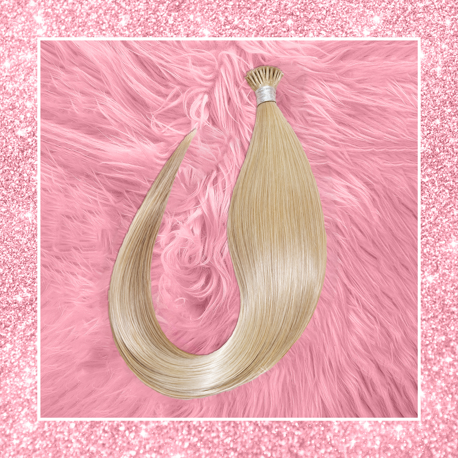 18 blonde itip site Butter blonde #18 I-tip hair extensions