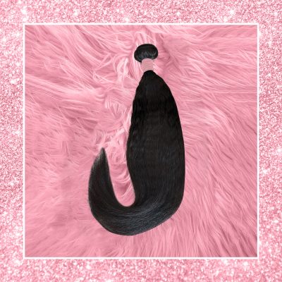 Kinky Straight Virgin Indian Remy